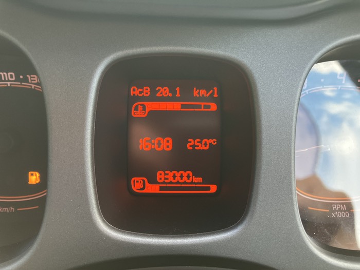 信号待ちでキリ番ゲット！