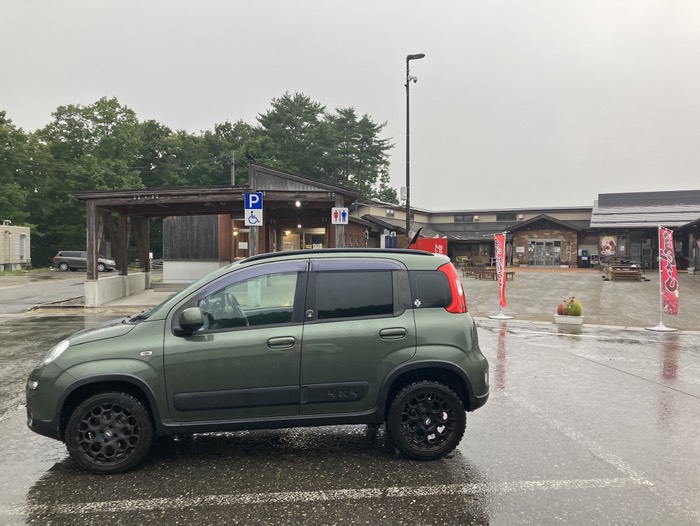 ここの道の駅初！てかこの道も初！