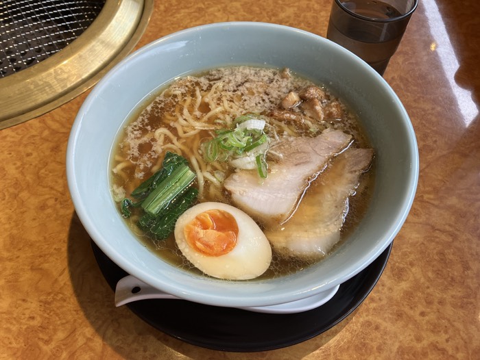 麺侍さんの醤油ラーメン(¥750)