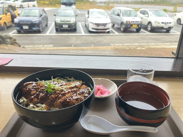 福島牛カツ丼(¥1,800)