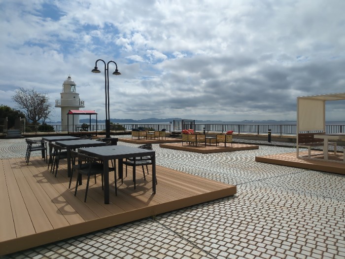 灯台テラス (ホテル龍城)