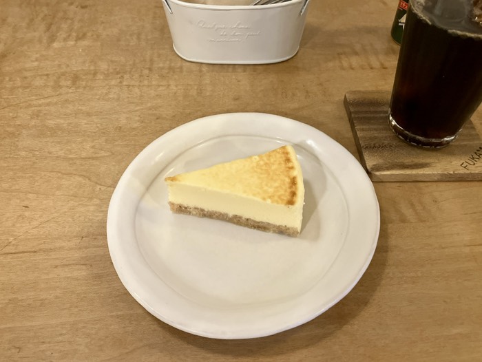 風花チーズケーキ¥600+ドリンクセット¥400