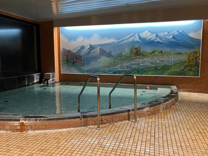 銭湯絵師田中みずきさんによる絵が見事！