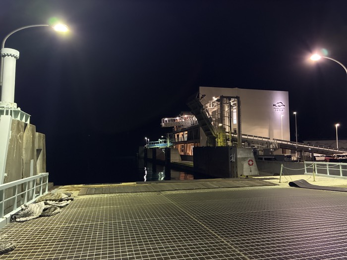 帰りフェリー待ち