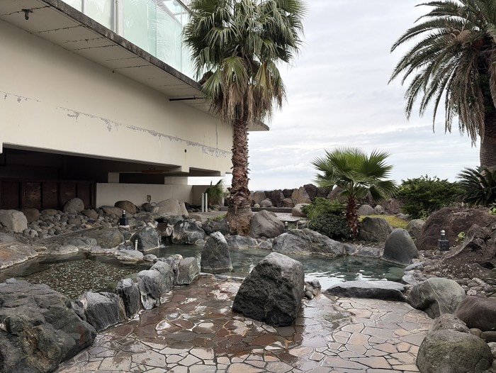 露天風呂もあります