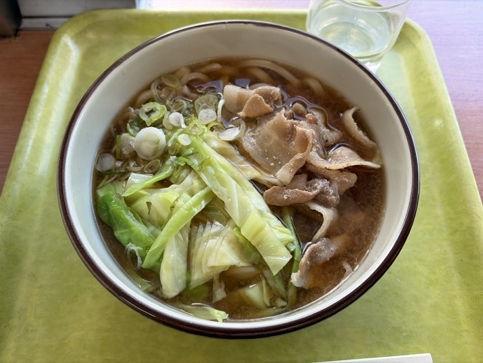 吉田のうどん(¥740)