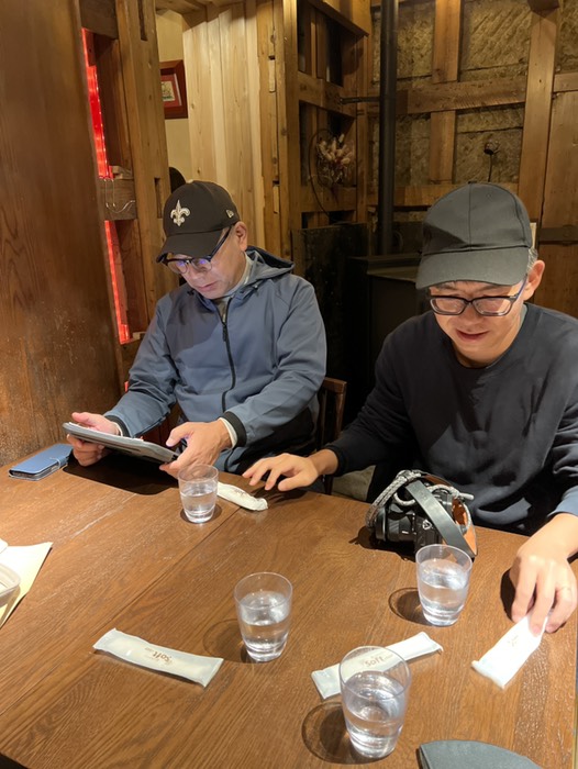 鉾石カフェにて