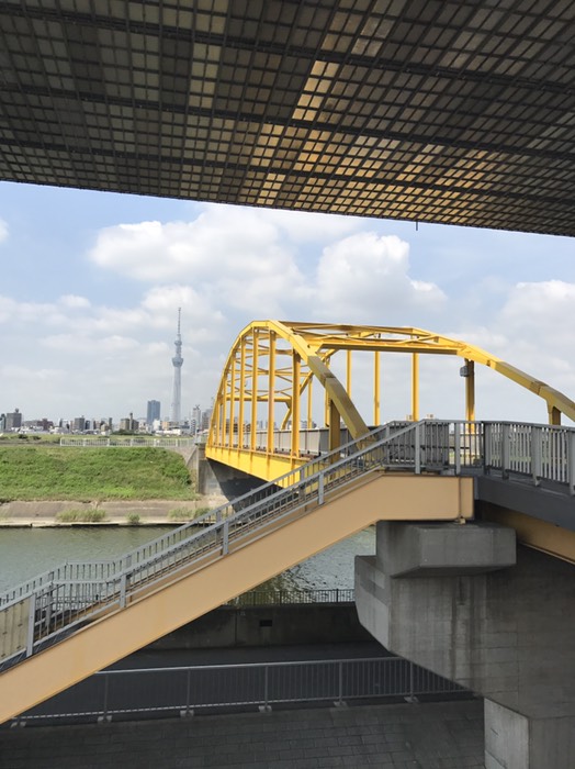 黄色い橋